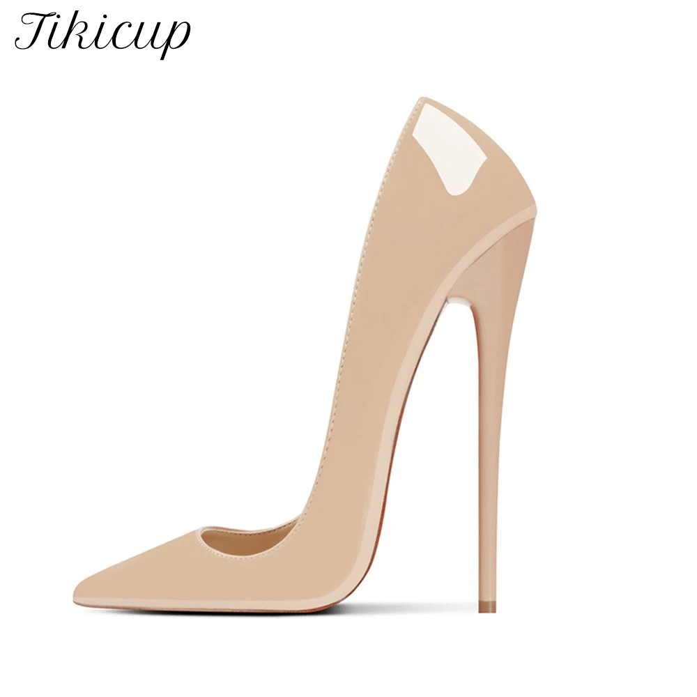 Casual Sandal Leather - New Style Sexy 16CM Extreme Pointed