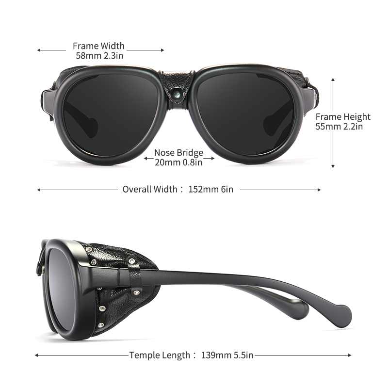 KDEAM Pilot Sunglasses Steampu - đánh giá và giá Sunglasses Aviator Polarized