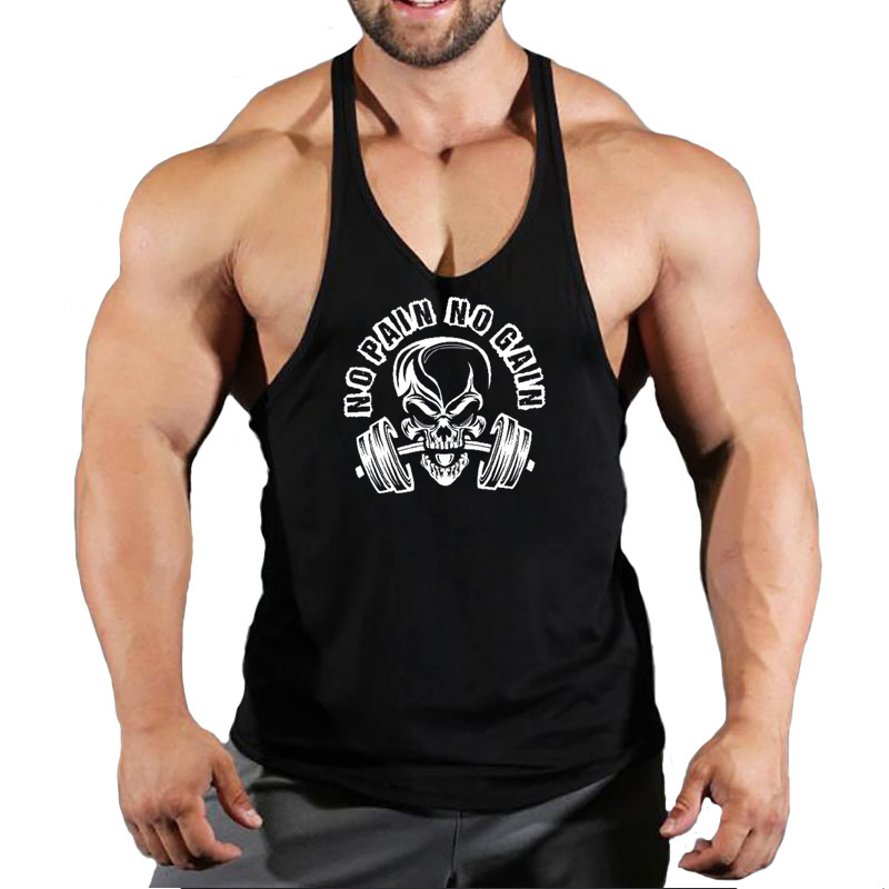 New Hot Sale Mens Printed Tank - đánh giá và giá Tank Top Muscle