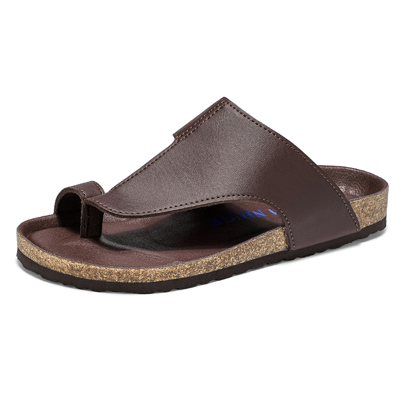Summer Plus Big Size 48 49 Cor - đánh giá và giá Flip Flop Leather Men
