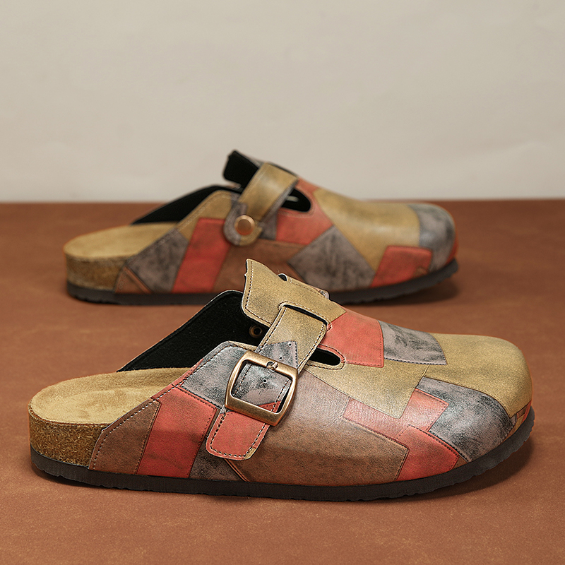 Unisex Cork Closed Toe Slipper - đánh giá và giá Flip Flop Leather Men