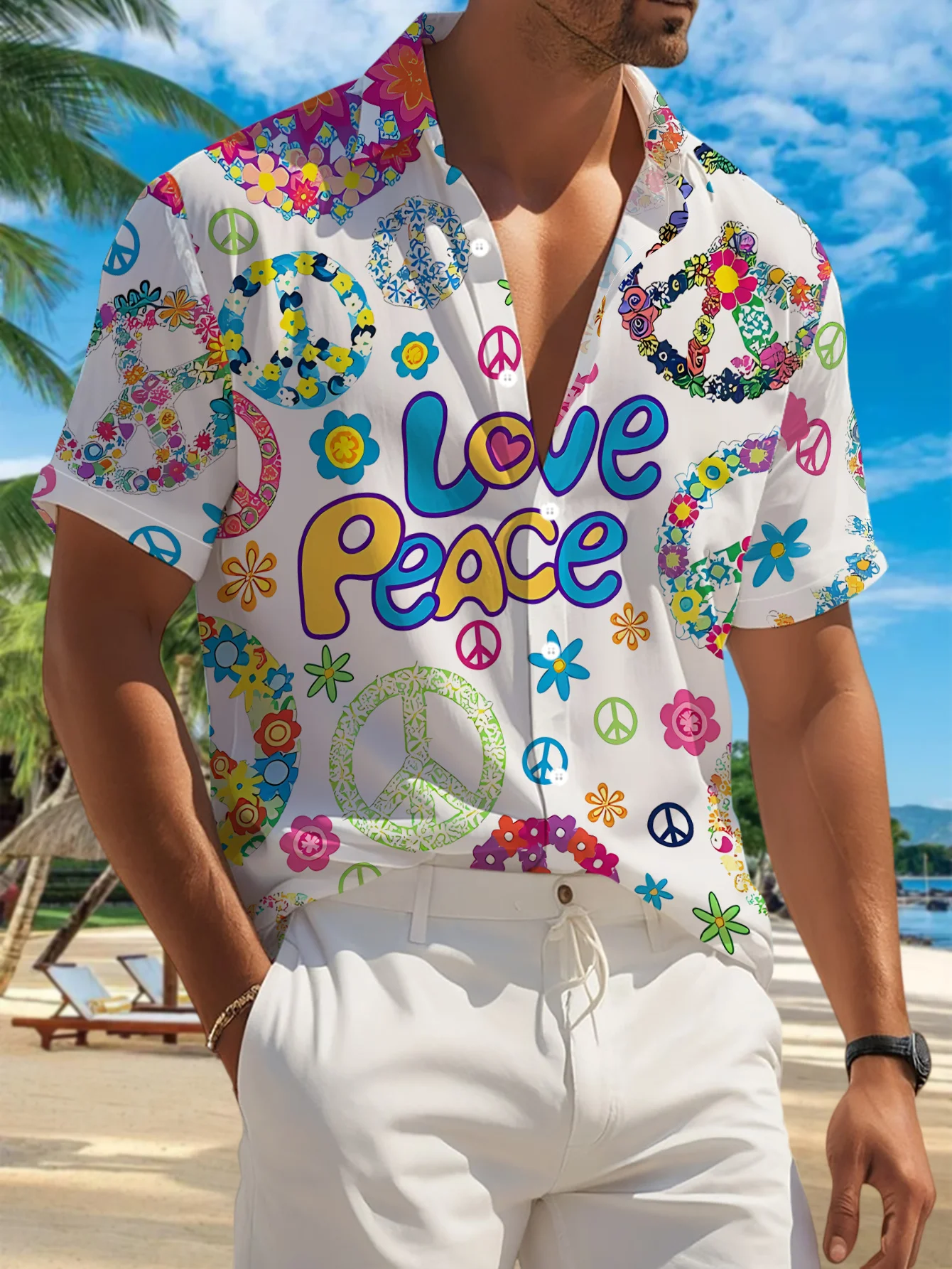 Minimal Ink Texture Lapel Reso - đánh giá và giá Resort Shirt Floral
