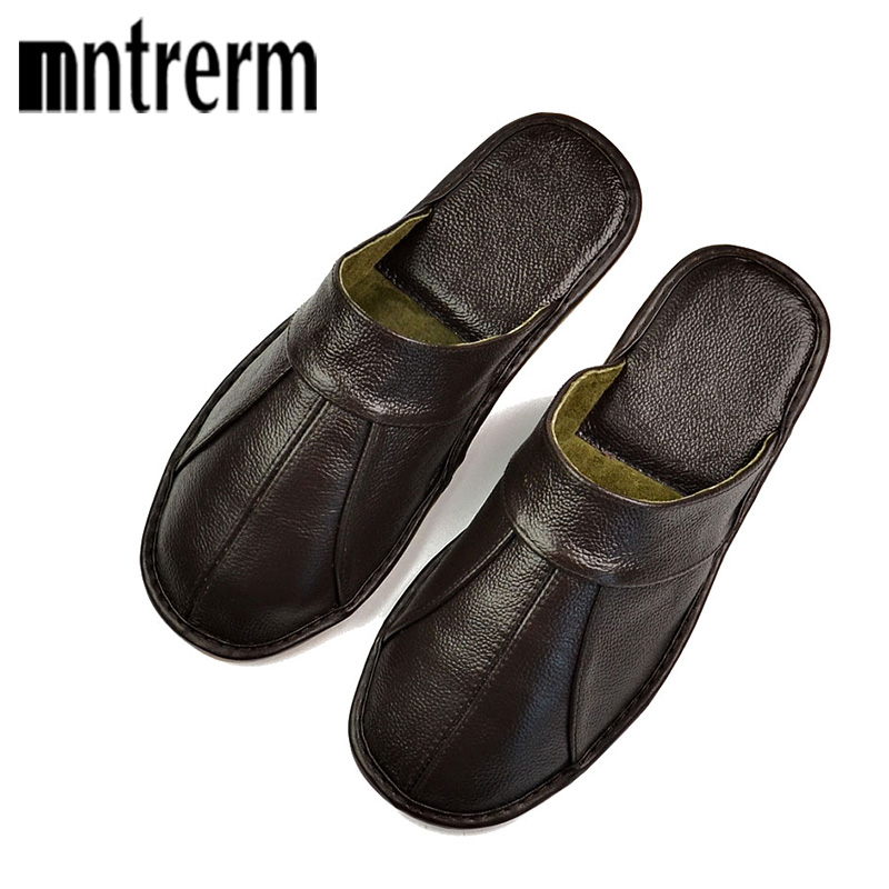 Mntrerm Mùa Xuân Slip On Nam D - đánh giá và giá Flip Flop Leather Men