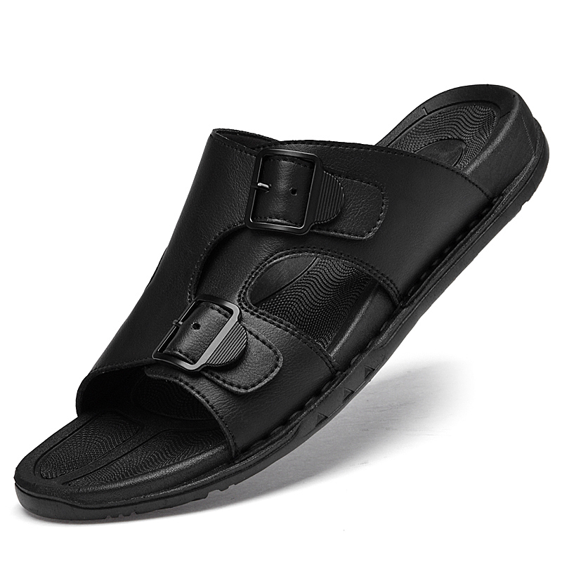 Summer Mens Leather Slippers M - đánh giá và giá Flip Flop Leather Men