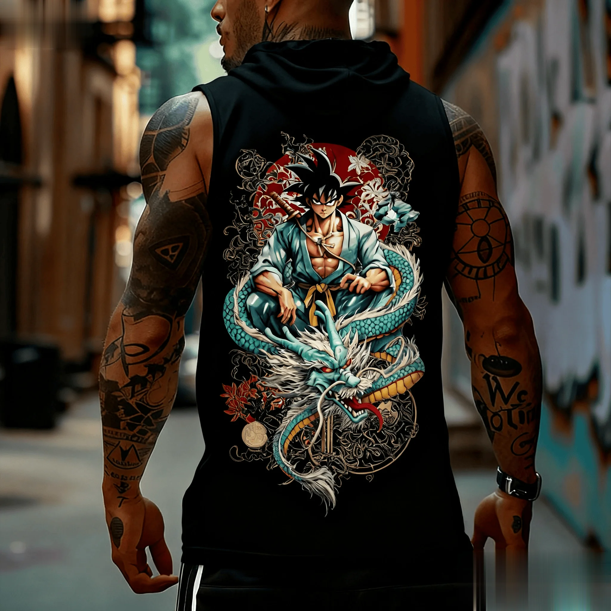 Dragon Ball Goku Anime Men Tan - đánh giá và giá Tank Top Muscle