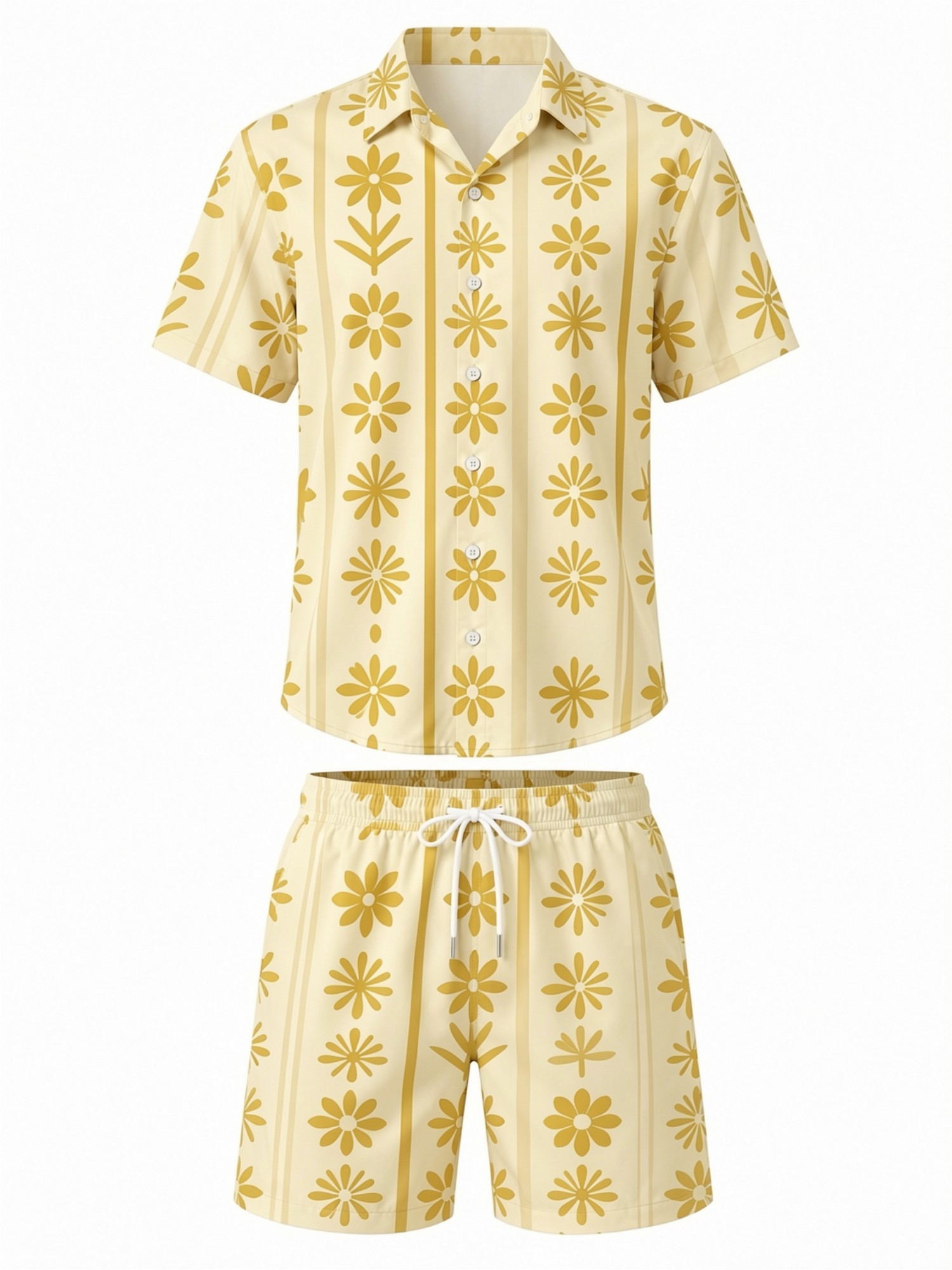 Mens Floral Short Sleeve Shirt - đánh giá và giá Resort Shirt Floral