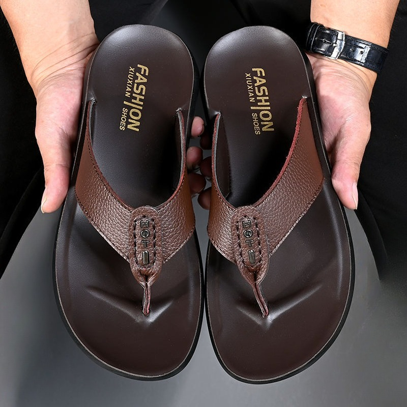 Hot Sale Men's Flip Flops High - đánh giá và giá Flip Flop Leather Men
