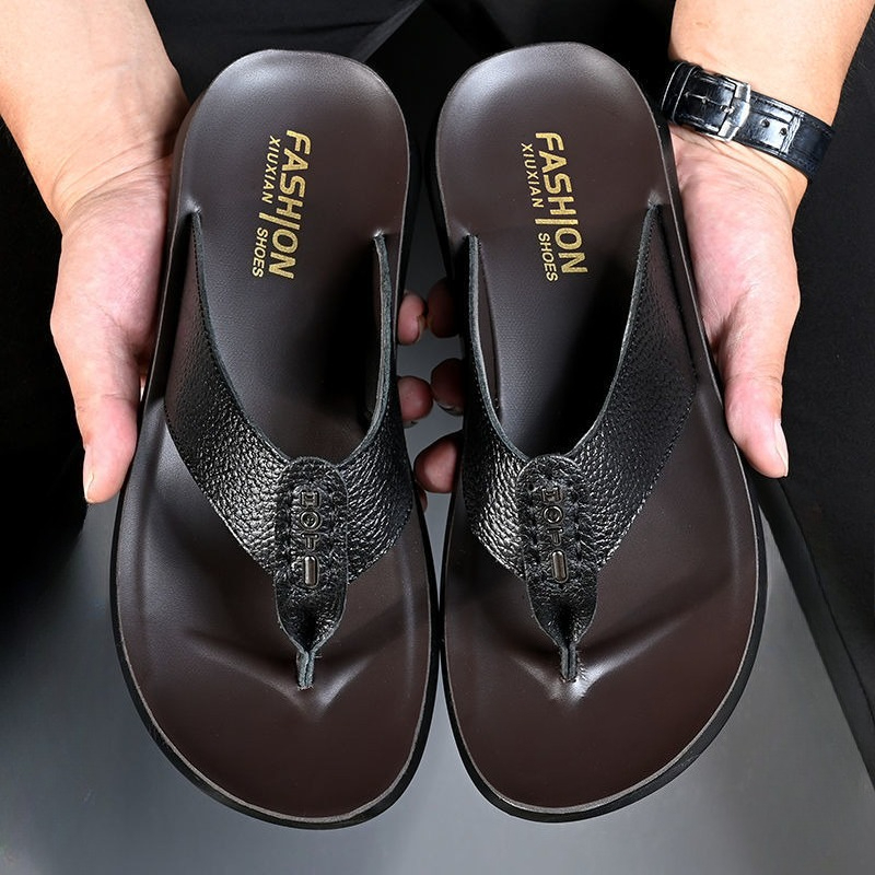 Hot Sale Men's Flip Flops High - đánh giá và giá Flip Flop Leather Men