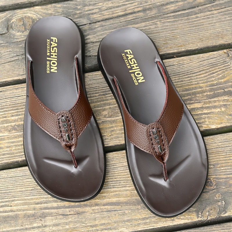 Hot Sale Men's Flip Flops High - đánh giá và giá Flip Flop Leather Men