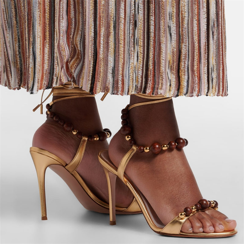 Retro Luxury Brown Leather San - đánh giá và giá Casual Sandal Leather