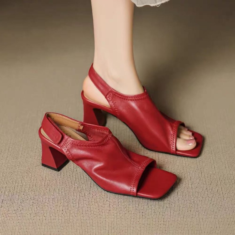 French Style Ultra Soft Leathe - đánh giá và giá Casual Sandal Leather